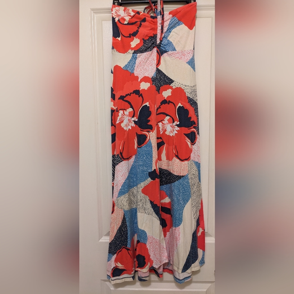 Patagonia Kamala Maxi Skirt/Dress - hibiscus red S